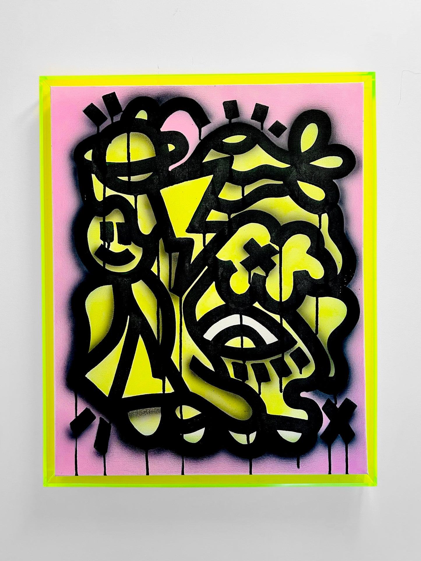 Chromatic Convergence- Original Framed Triptych