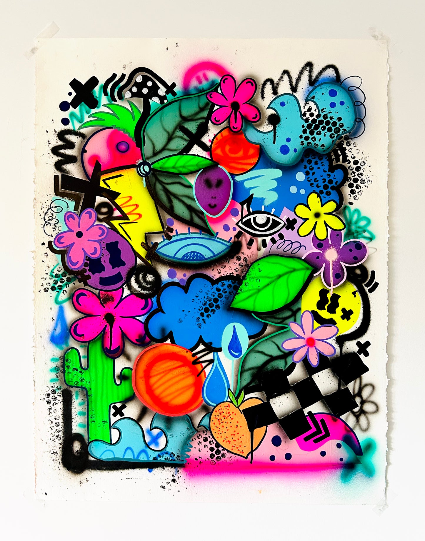 Lucid Garden- Original Work on Paper