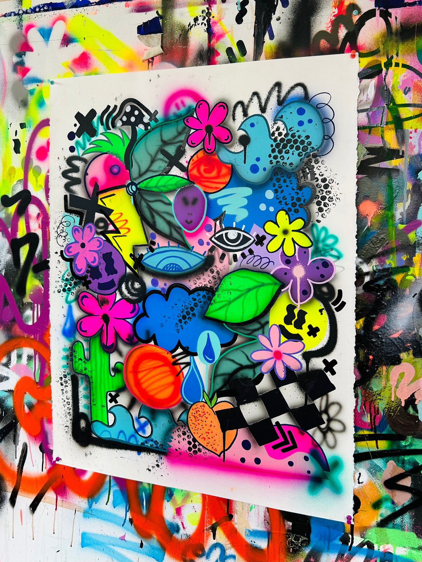 Lucid Garden- Original Work on Paper