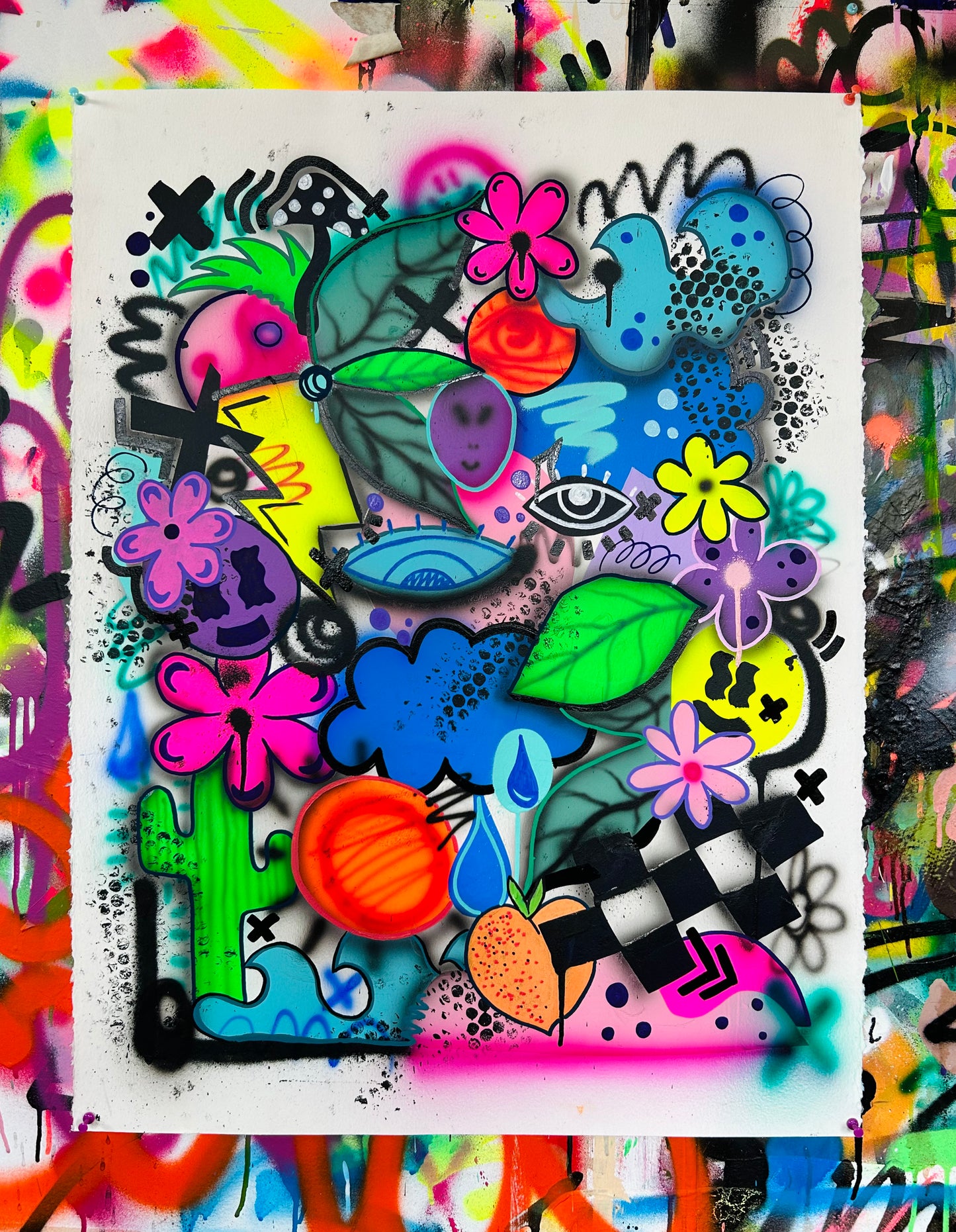 Lucid Garden- Original Work on Paper