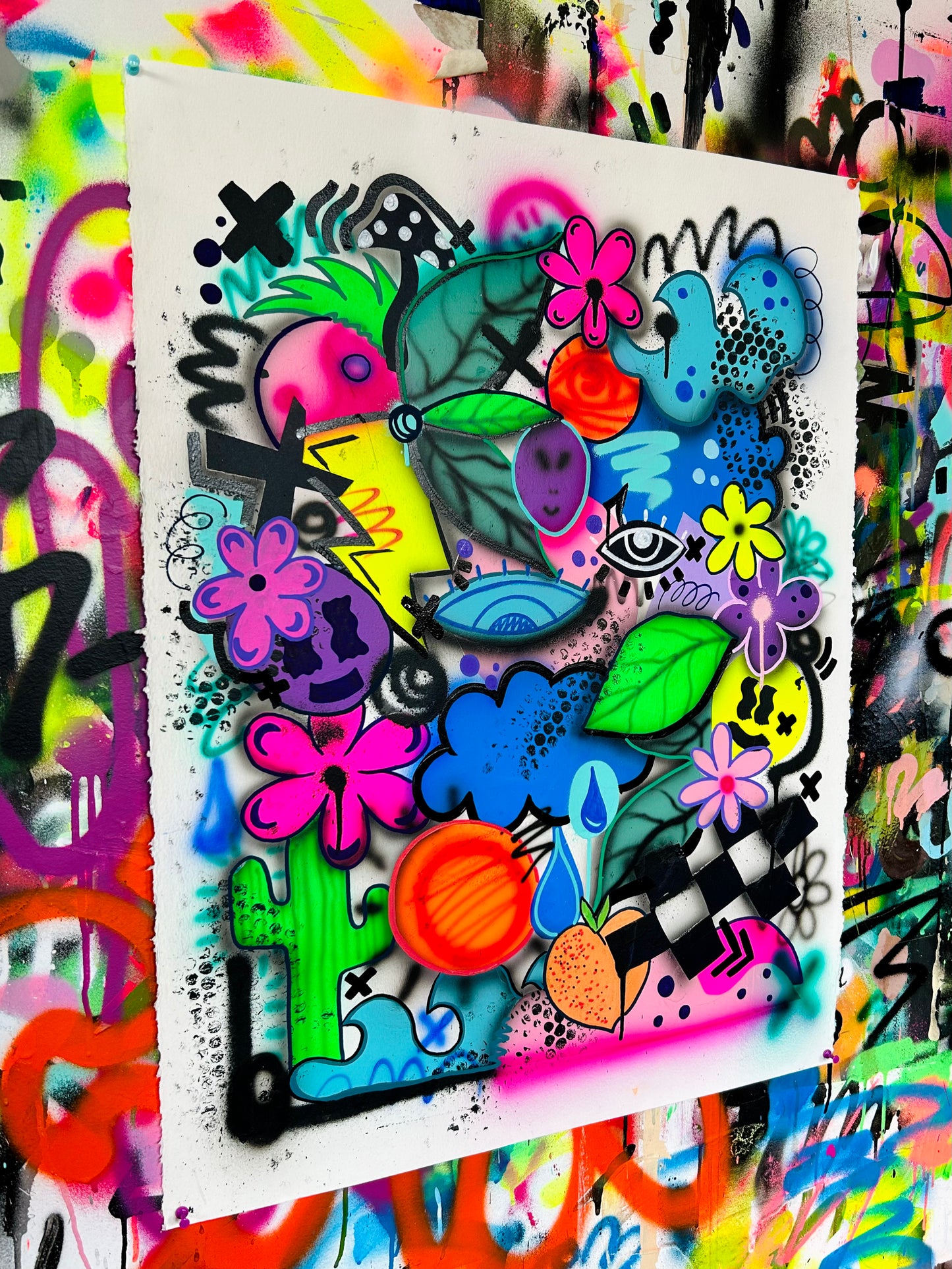 Lucid Garden- Original Work on Paper