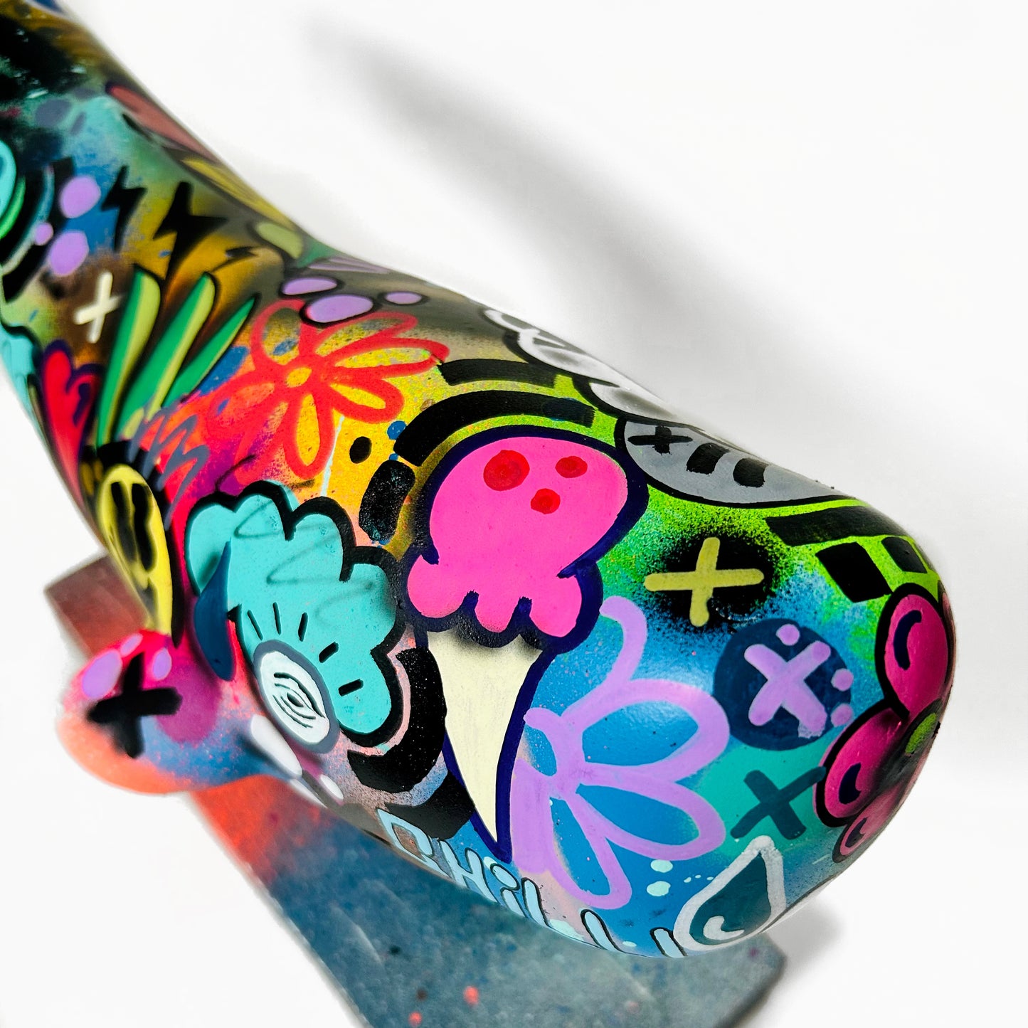 Adrift- Hand Painted Sculpture