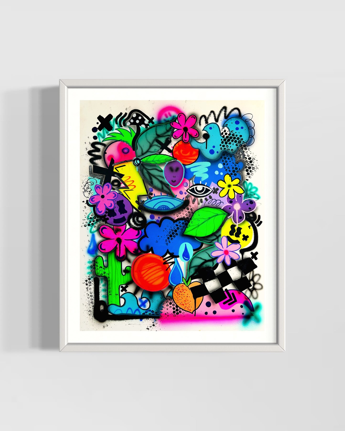 Lucid Garden- Original Work on Paper