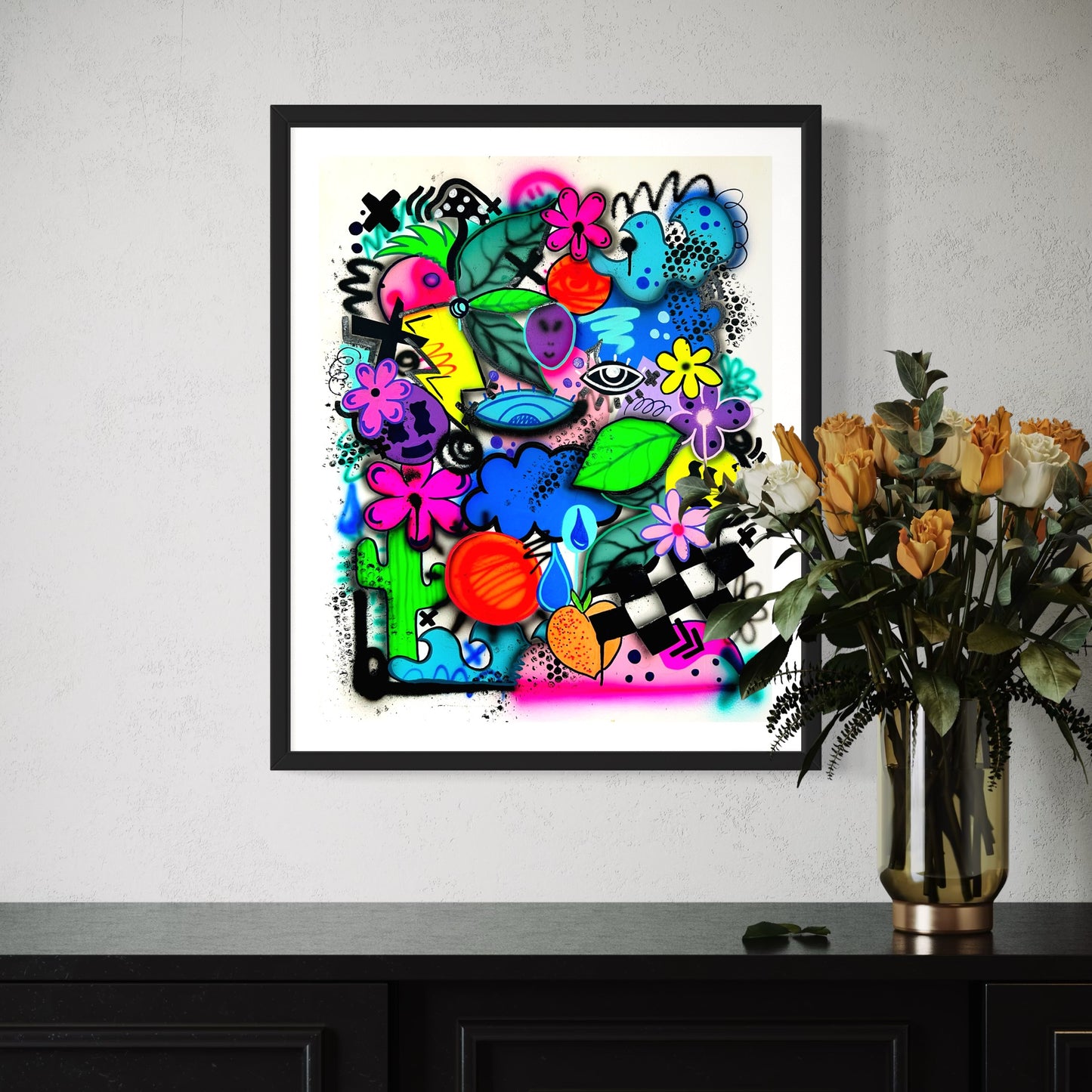 Lucid Garden- Original Work on Paper