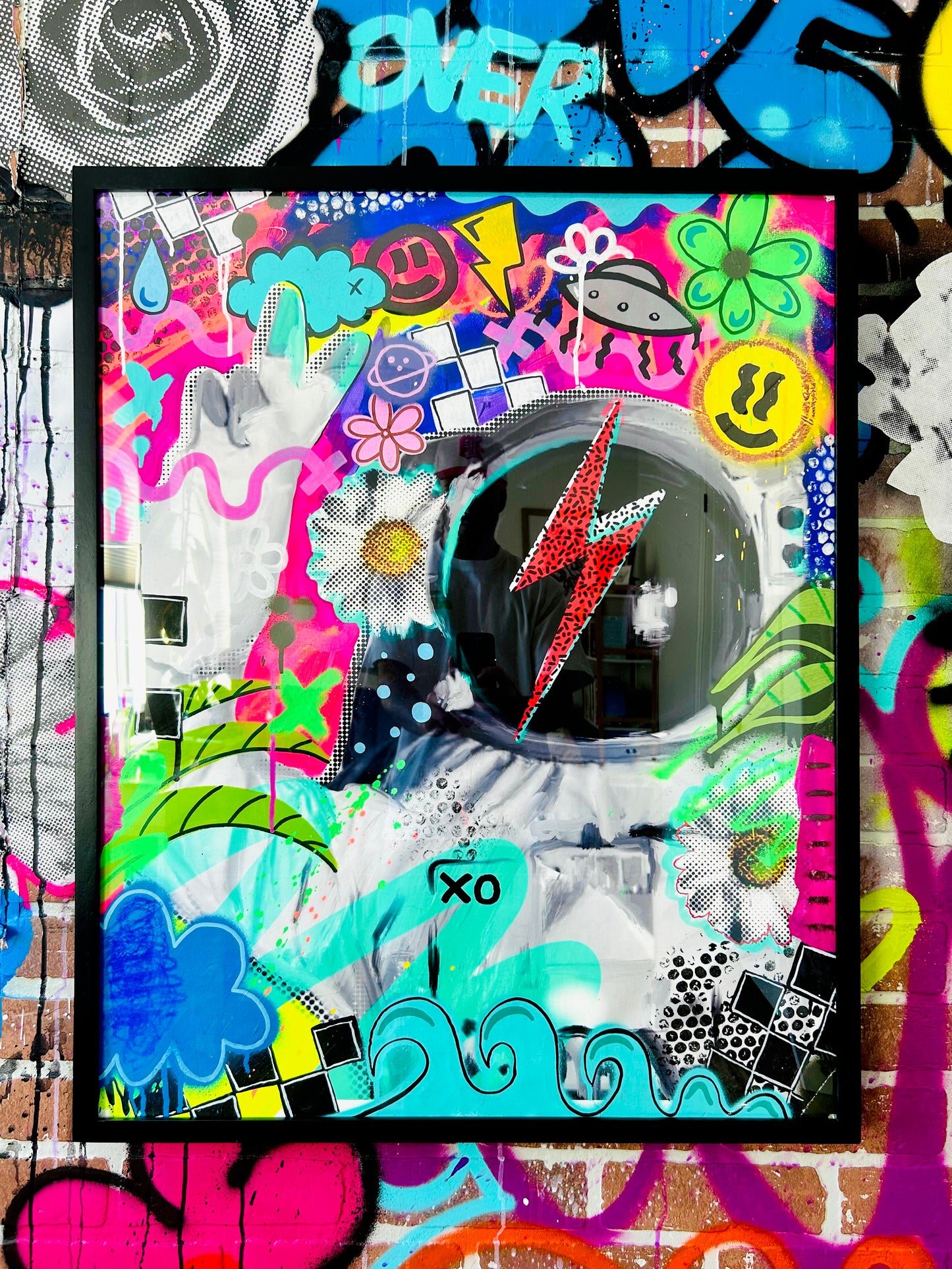 Pop Astronaut Original Painting
