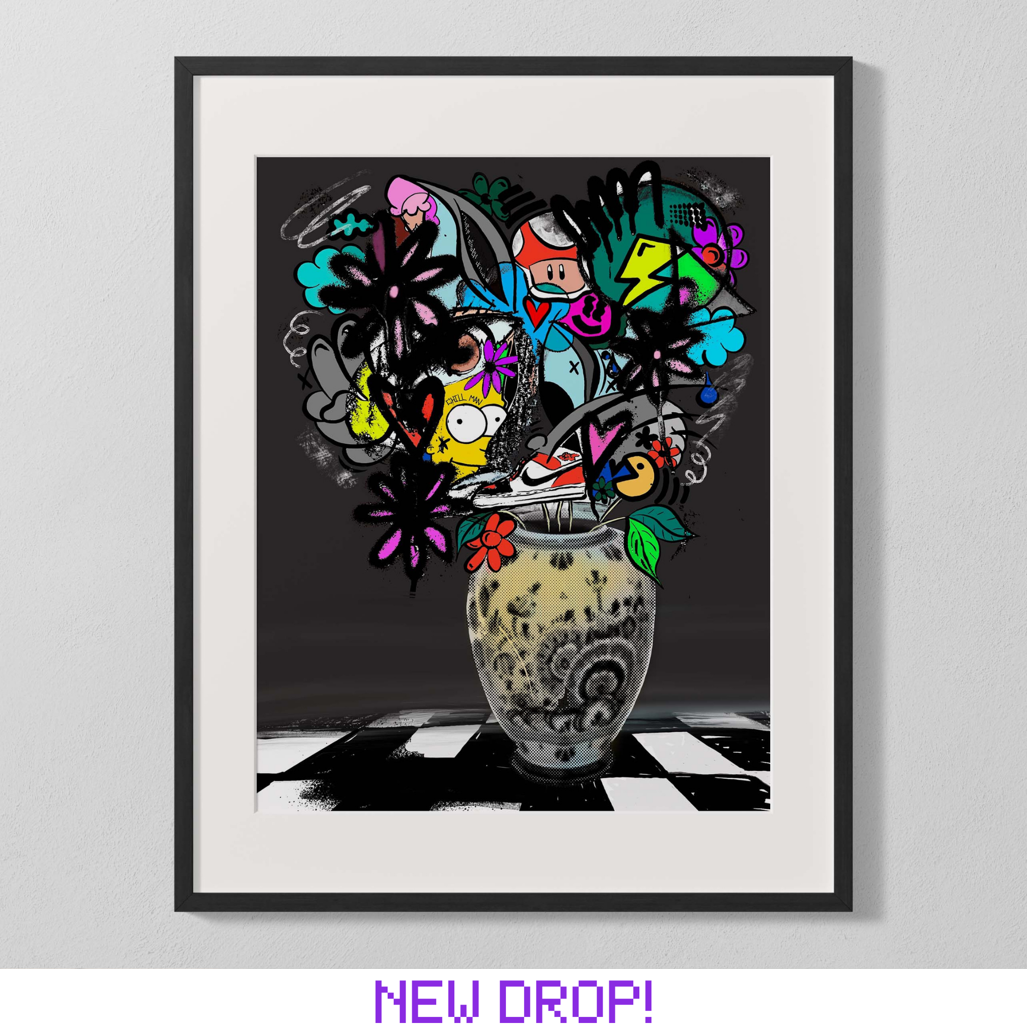 Icon Bouquet No.1 Print