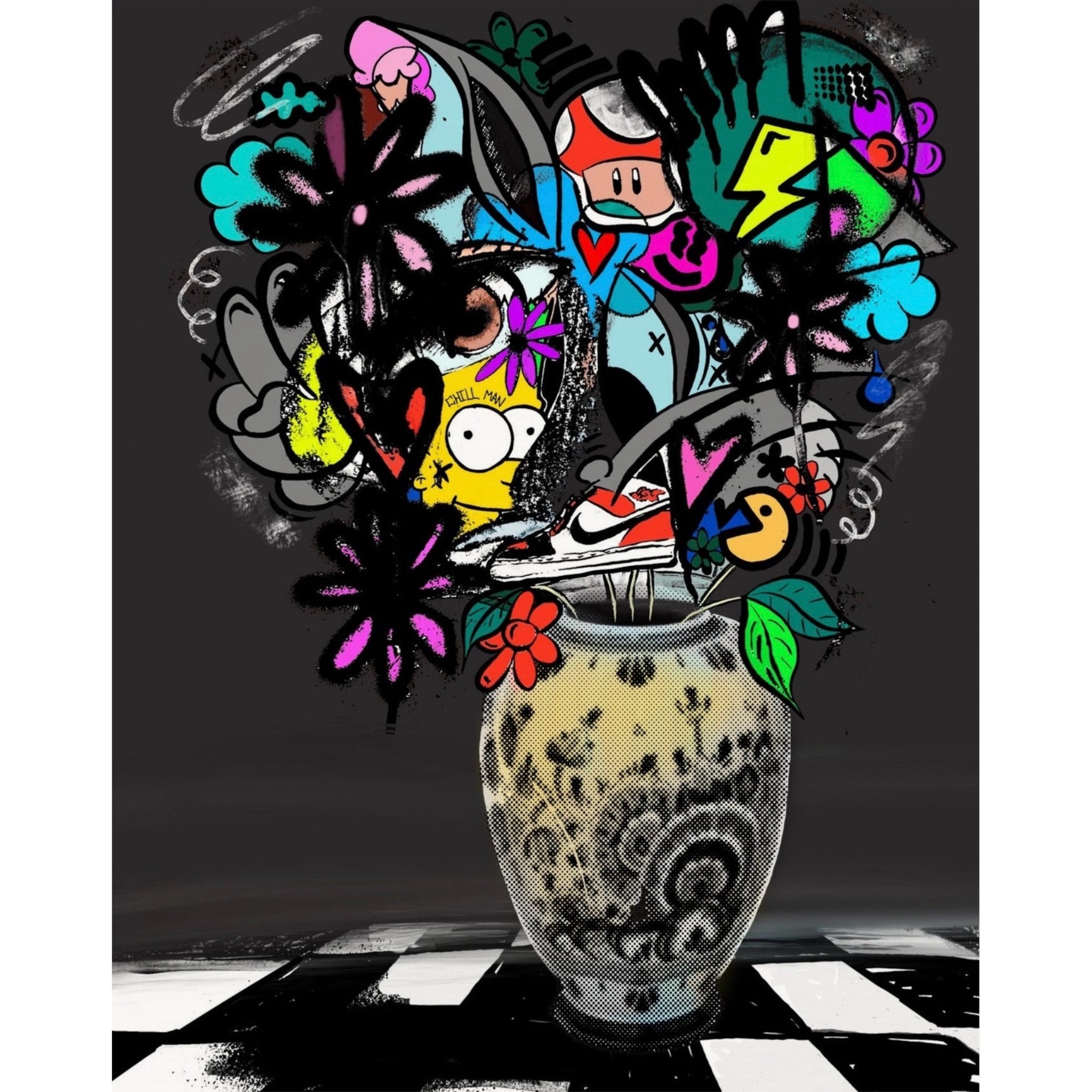 Icon Bouquet No.1 Print